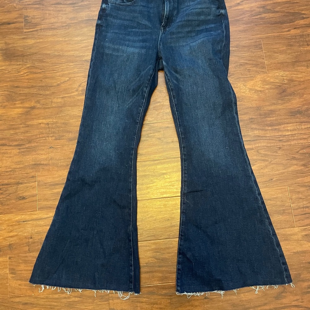 Mid Rise Flair Denim Jeans